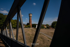 Aussichtsplattform mit Blick auf den Wasserturm