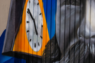 Dugena-Uhr mit Bart