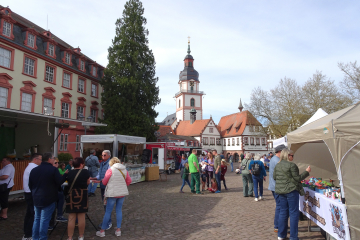 Markttreiben in Erbach
