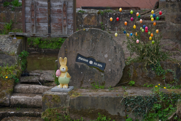 Ostergruß an der Schlossmühle