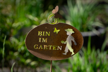 Bin im Garten