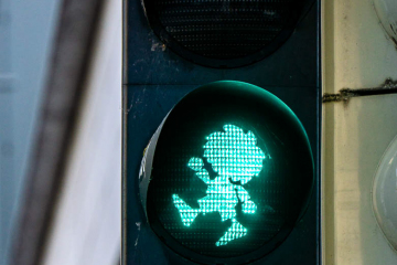 Der Pumuckl mit dem ... grünen Haar.