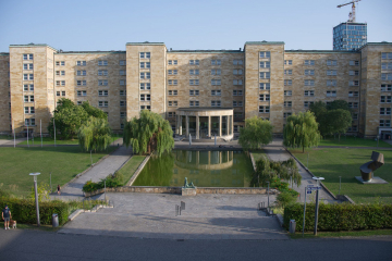 Blick auf die Uni