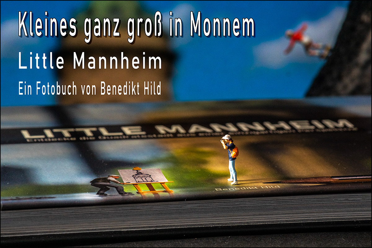 Little-Mannheim - Ein Fotobuch von Benedikt Hild (Foto: Reiner Gruhle, Hintergrund: Benedikt Hild)
