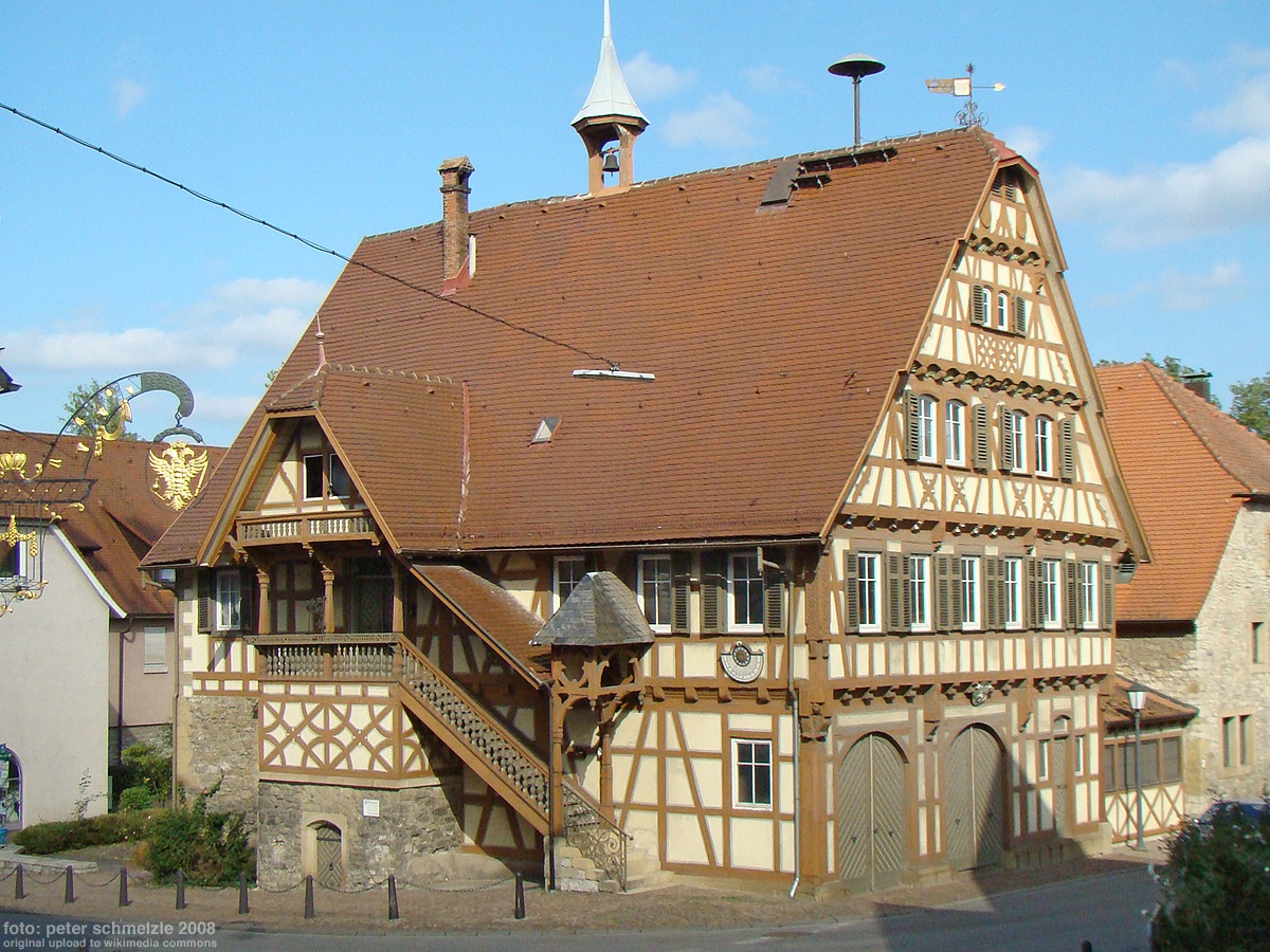 Altes Rathaus in Bad Friedrichshall-Kochendorf (Foto: Peter Schmelzle/Wikipedia)